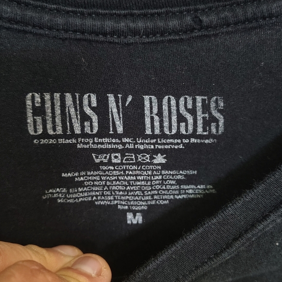 Guns N Roses Rock Band 85 Appetite for Destruction Album T-Shirt - Picture 3 of 4